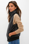 Black Jackson Quilted Vest