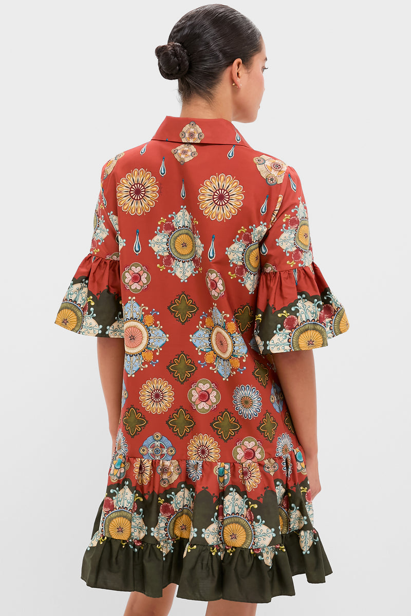 Nucleus Rust Placee Choux Dress