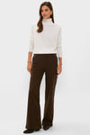 Ivory Cashmere Turtleneck Sweater
