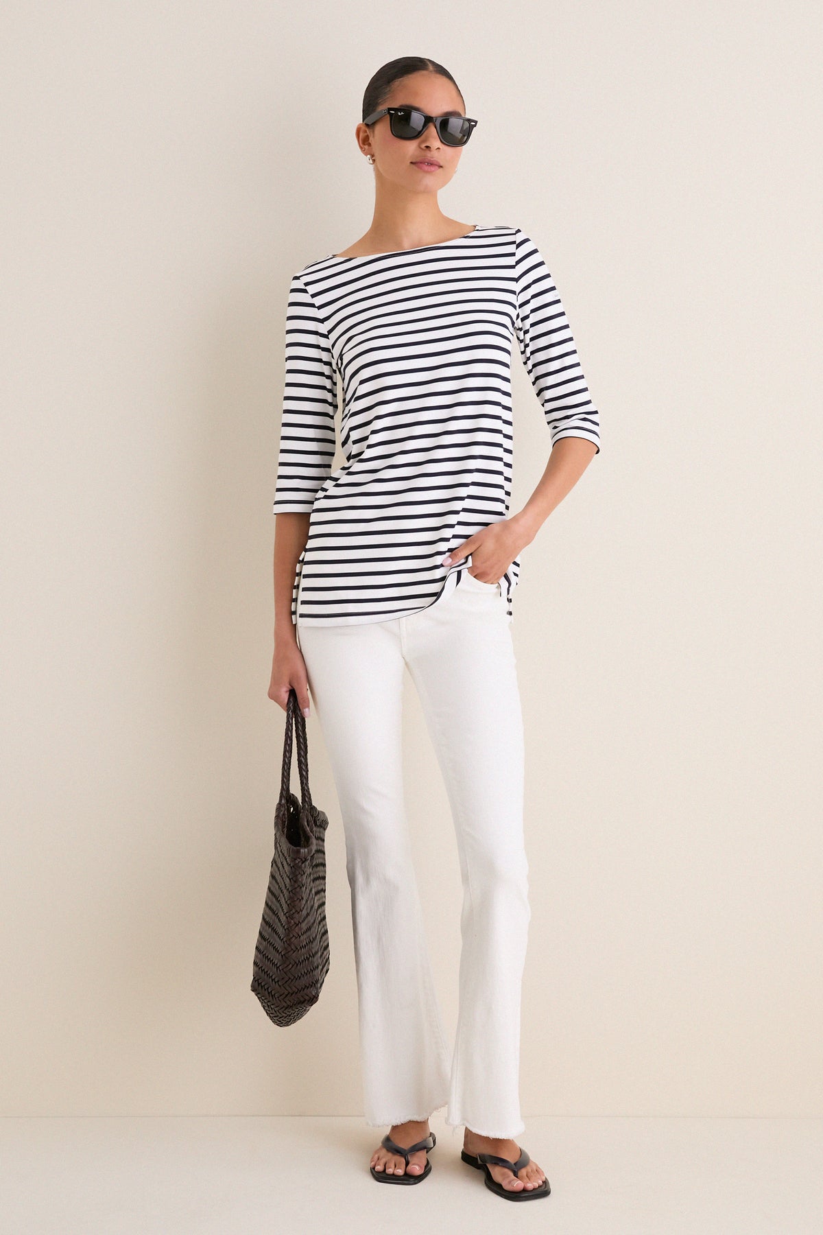 Neige-Navy Phare Tunic