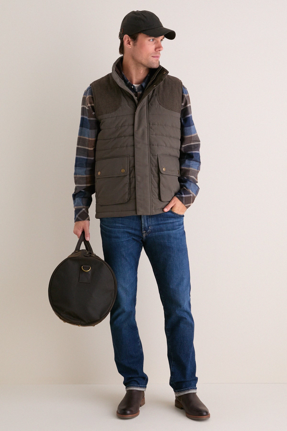 The Graduate in Crusade Wash Denim (34" Inseam)