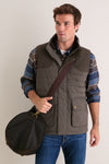 Olive Wax Holdall
