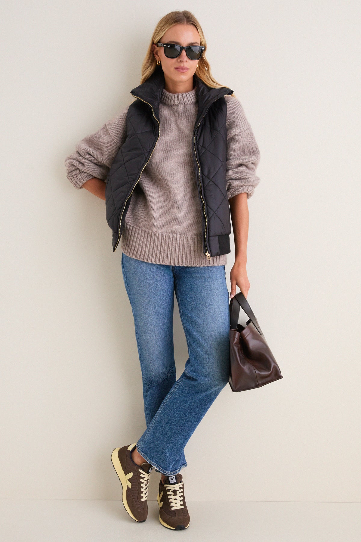 Black Jackson Quilted Vest