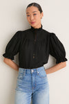 Black Selena Blouse
