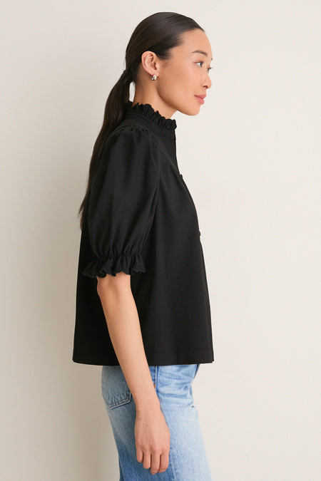 Black Selena Blouse