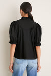 Black Selena Blouse