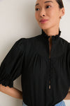Black Selena Blouse