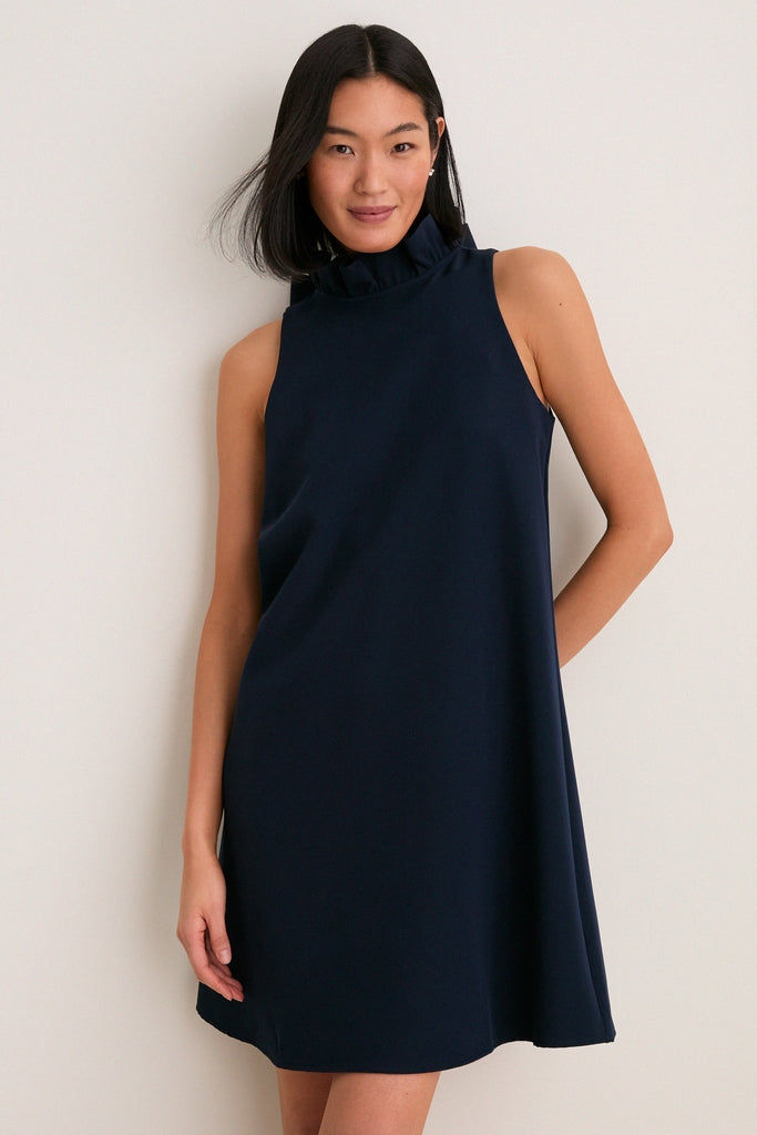 Navy Blythe Dress