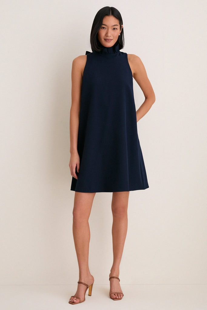 Navy Blythe Dress