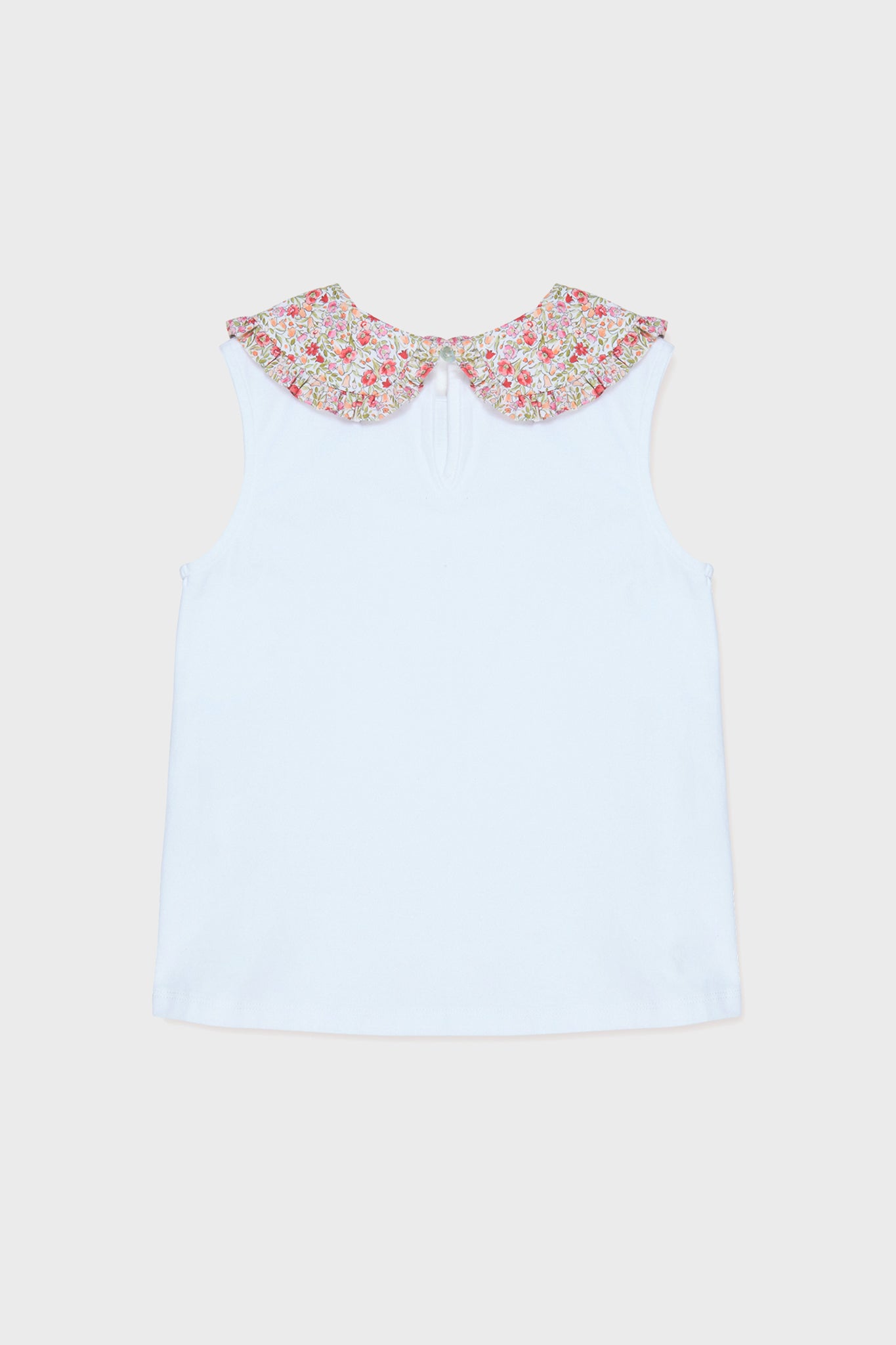 Red Floral Florentina Top