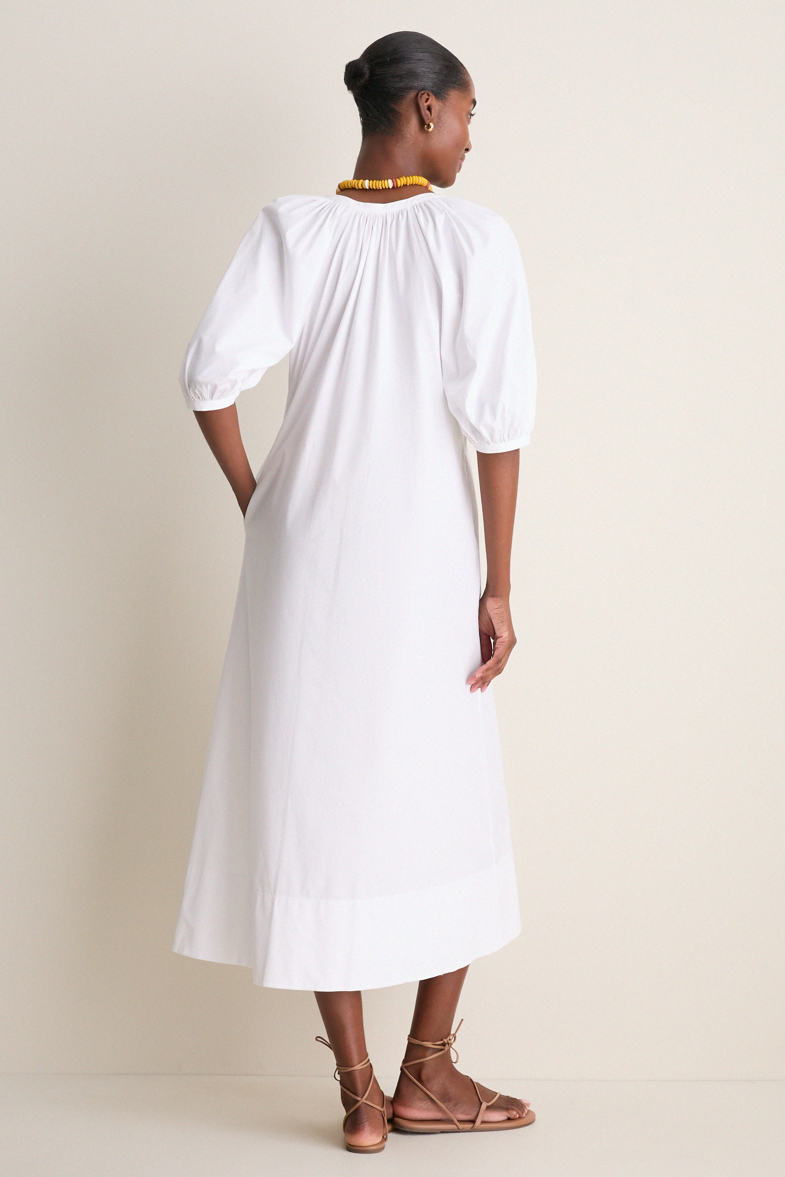White Vincent Dress