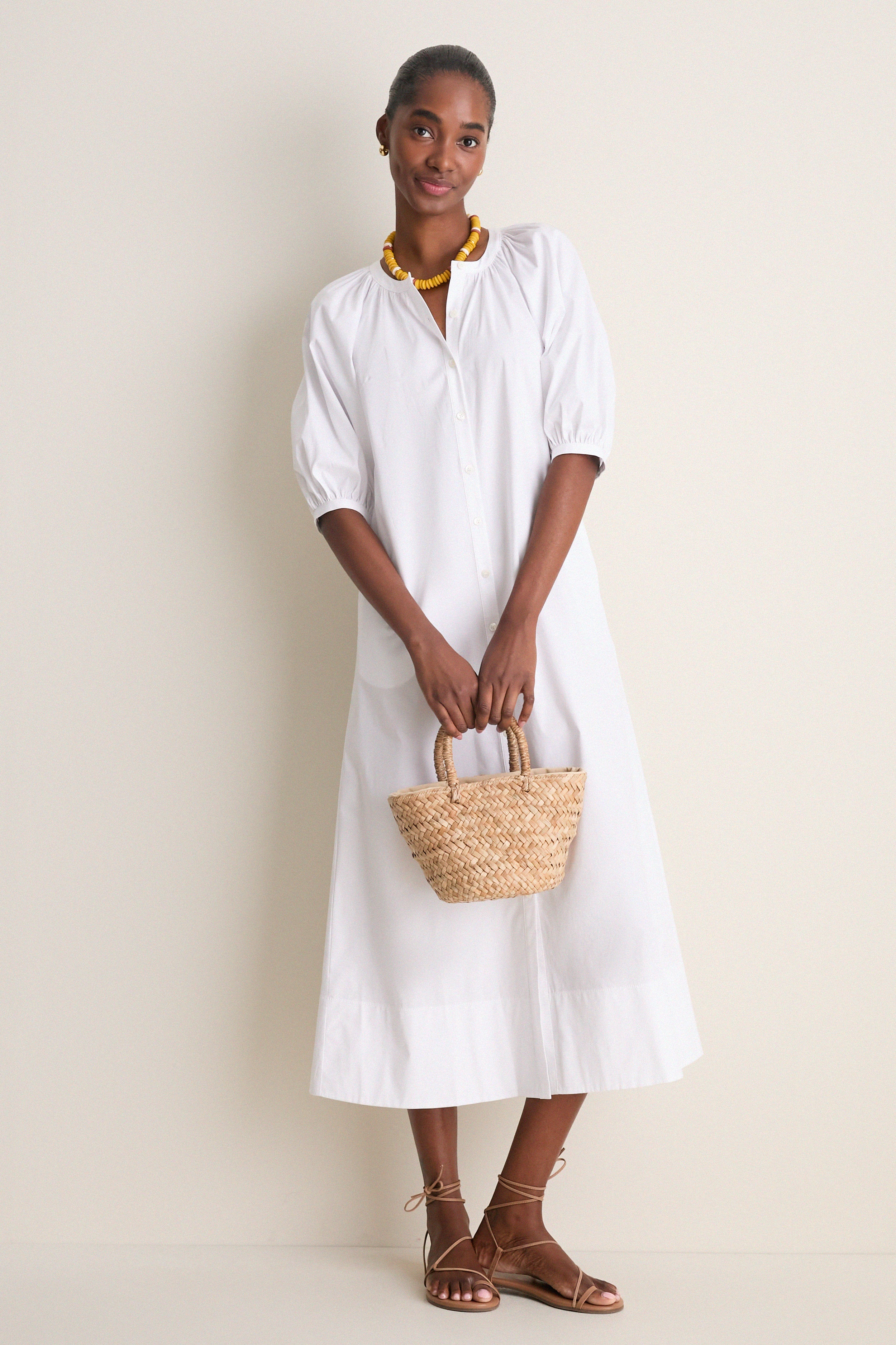 White Vincent Dress