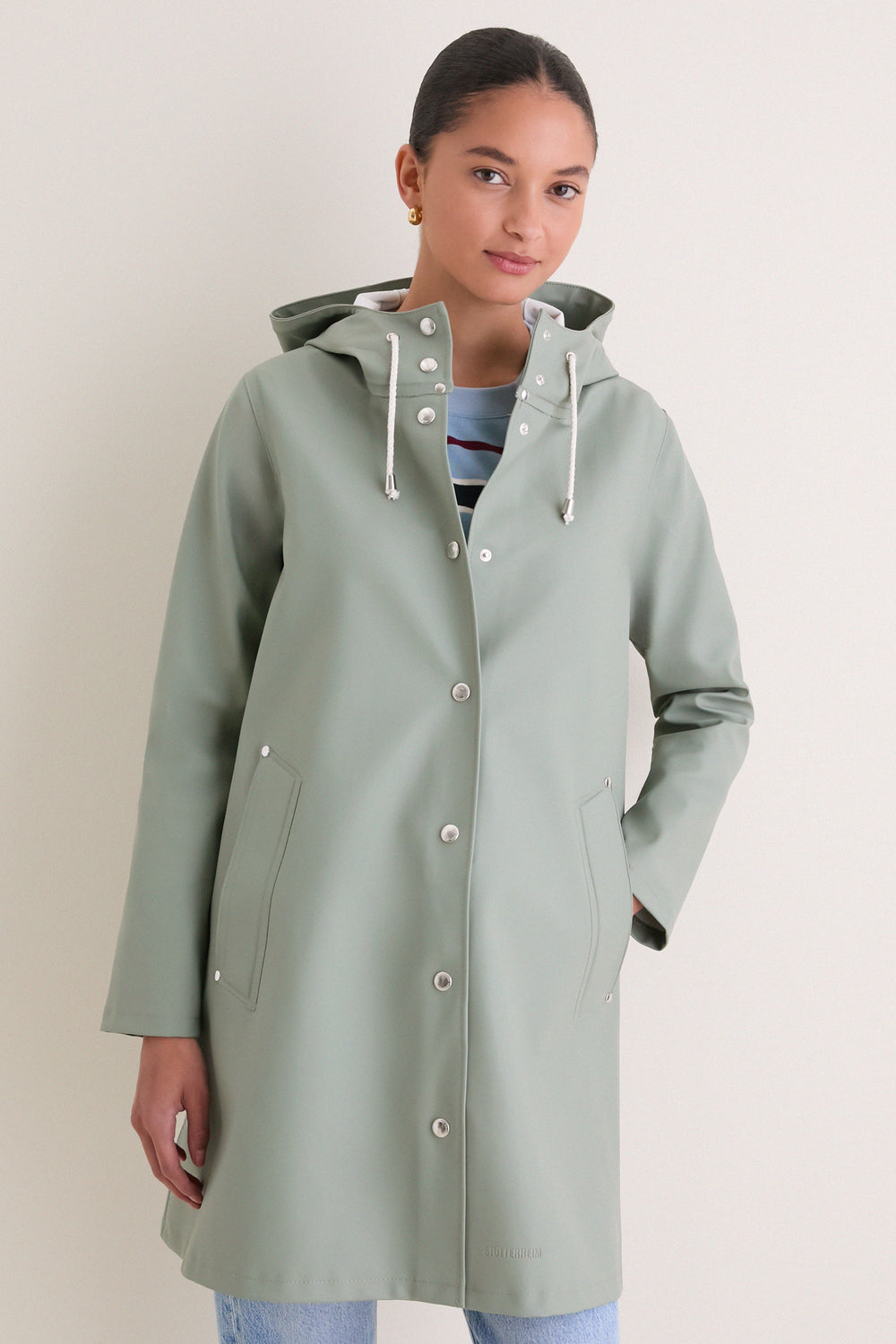 Green Mosebacke Raincoat