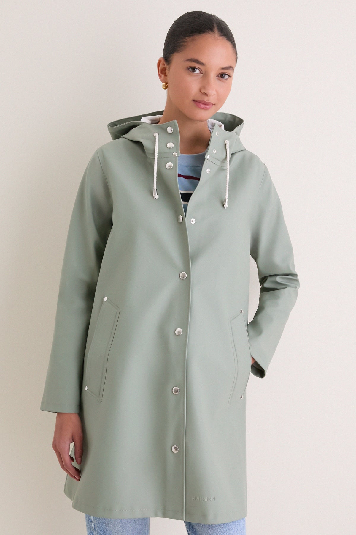 Green Mosebacke Raincoat