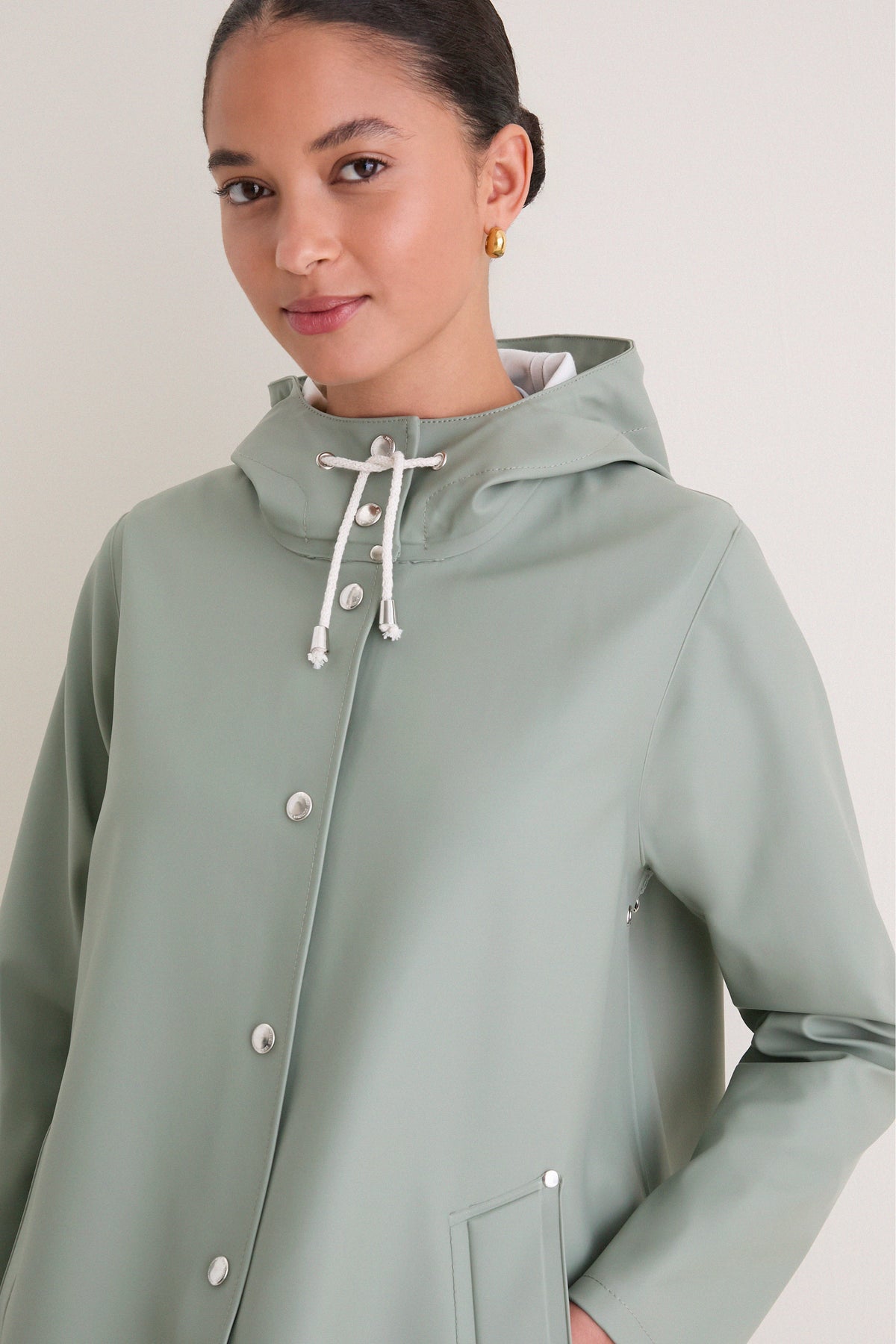 Green Mosebacke Raincoat