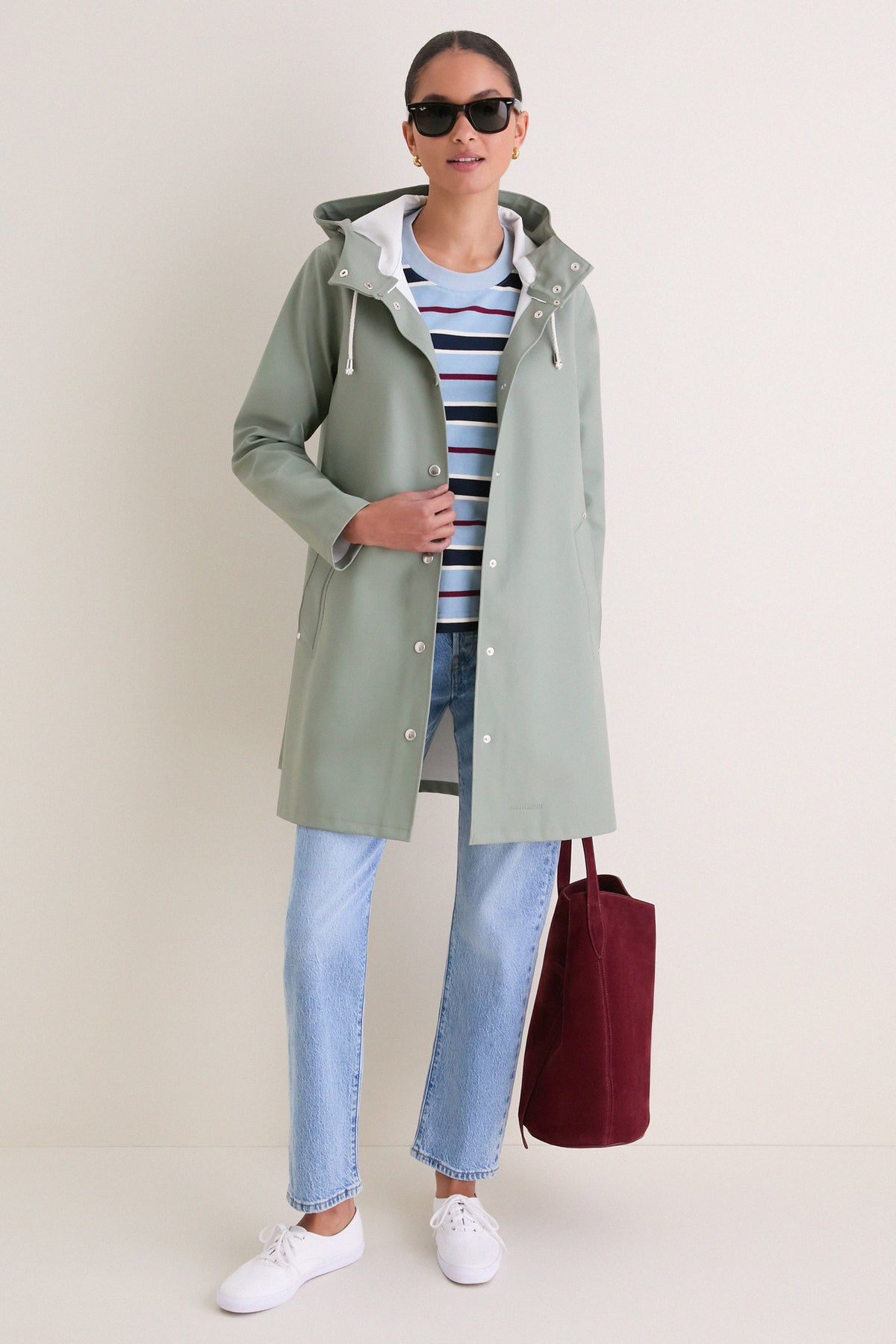 Green Mosebacke Raincoat