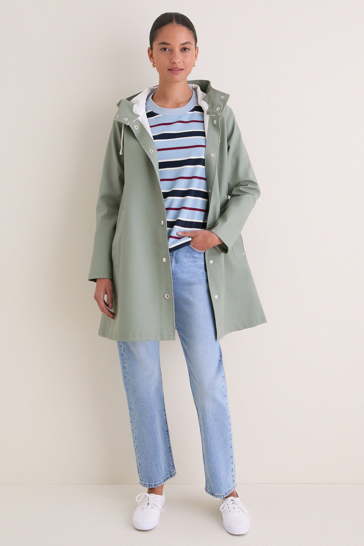 Green Mosebacke Raincoat