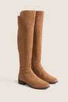Exclusive Camel Suede Waterproof Velma Boots