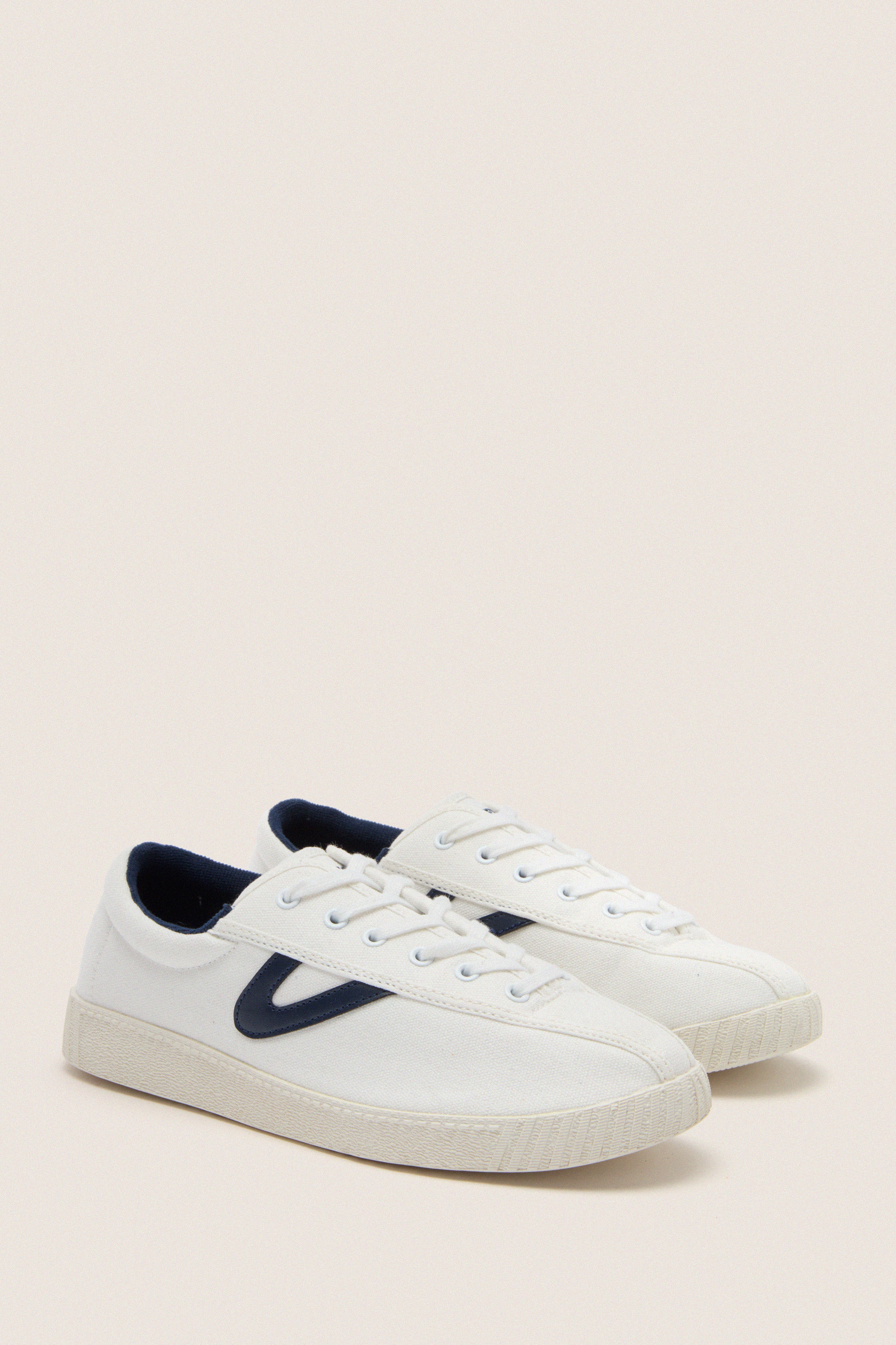 Women's Navy Nylite Canvas Sneakers | Tretorn