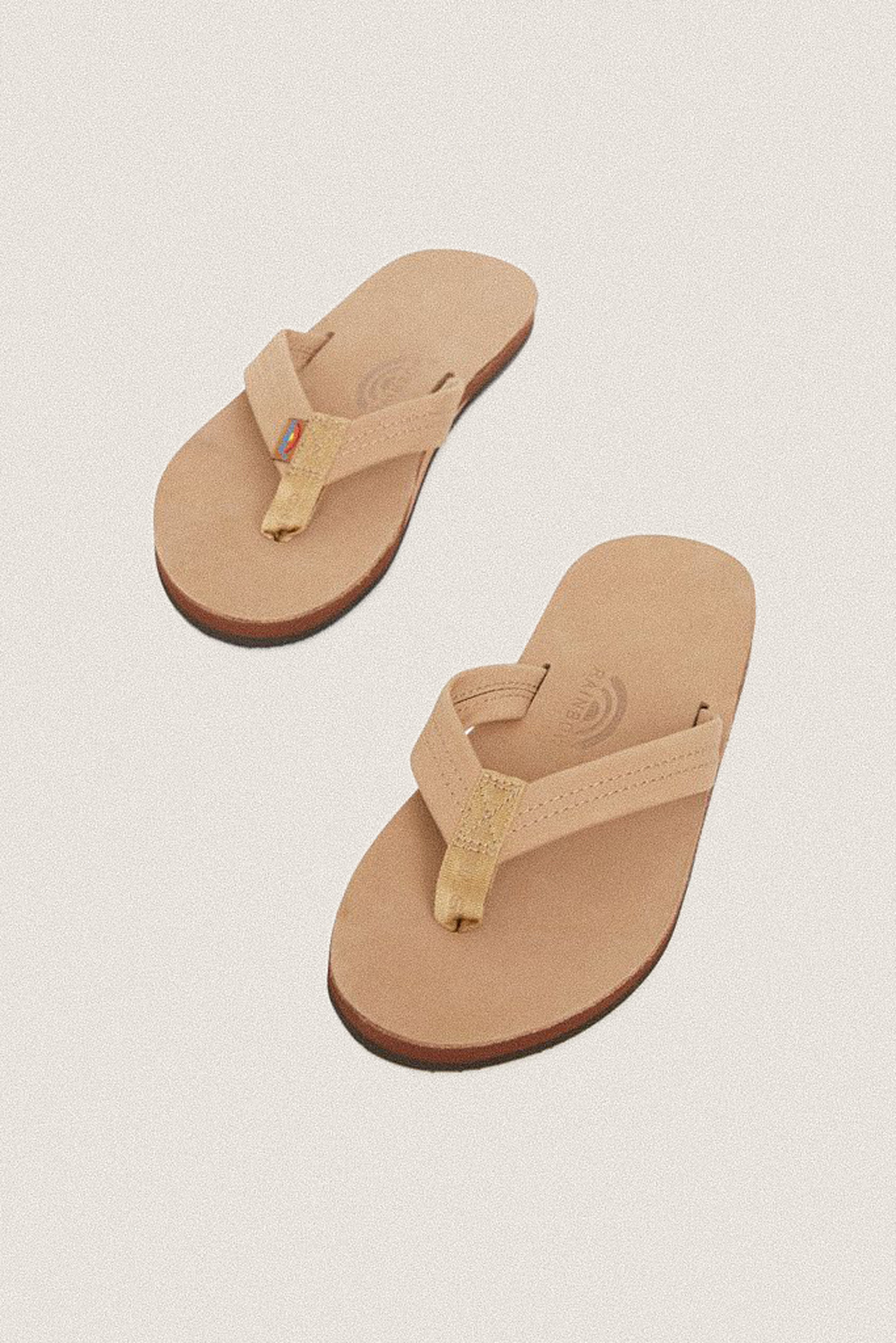 Men's Sierra Brown Premium Leather Single Layer Arch Support
