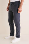 Navy Stretch Terry 5 Pocket