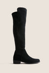 Exclusive Black Suede Waterproof Velma Boots