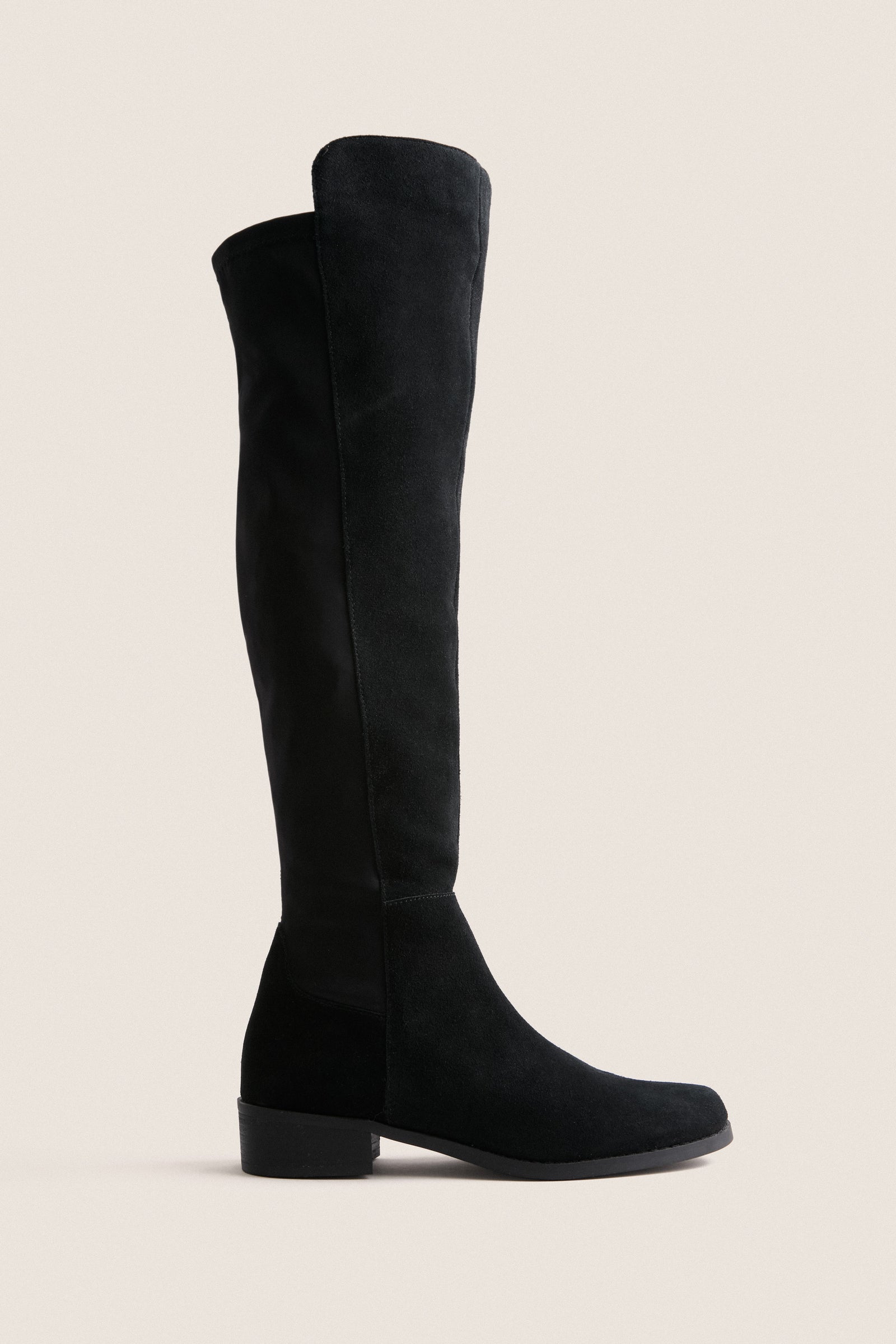 Exclusive Black Suede Waterproof Velma Boots