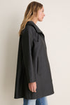 Black Mosebacke Raincoat