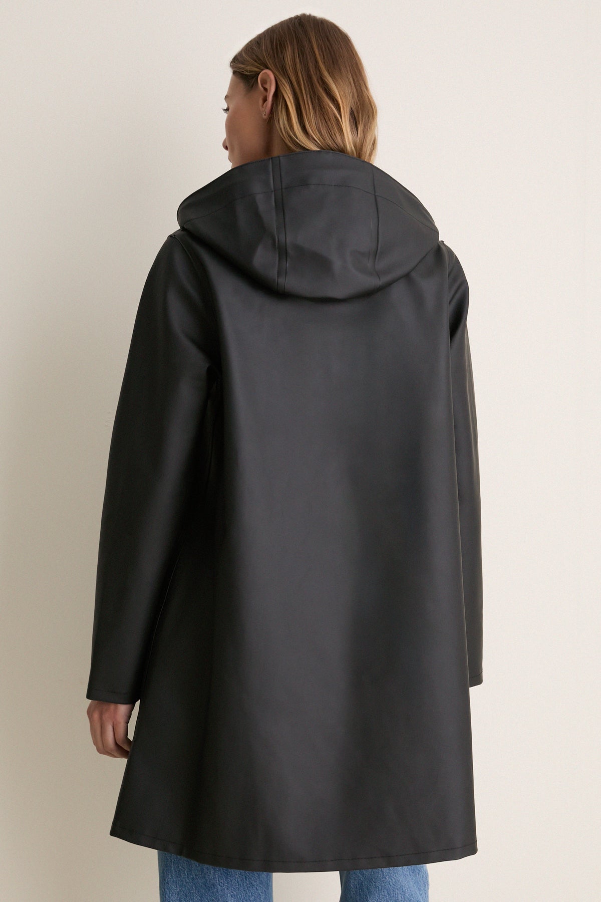 Black Mosebacke Raincoat