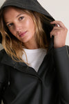 Black Mosebacke Raincoat