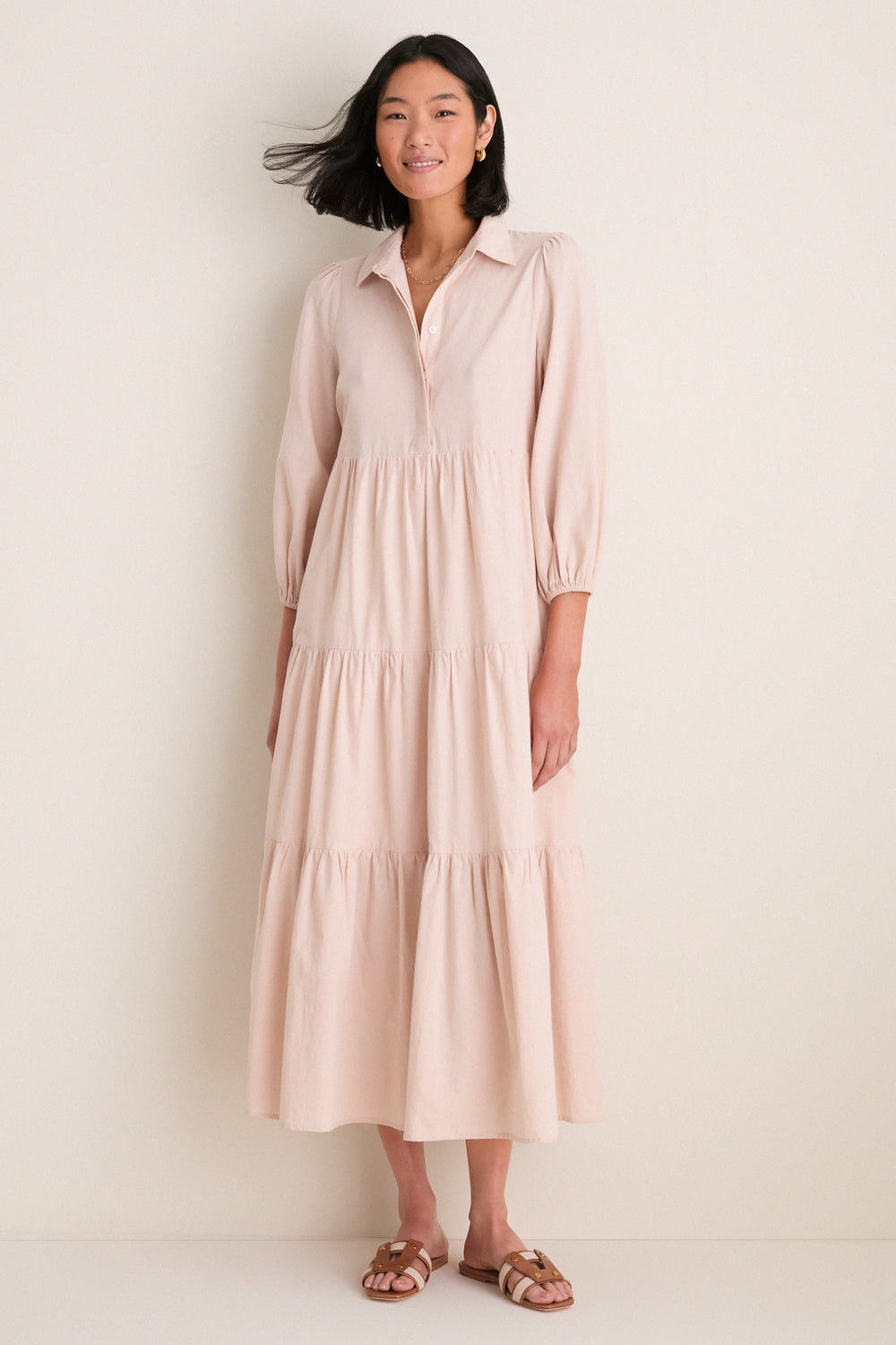 Sandstone Cotton Mabel Maxi Dress | Pomander Place Sandstone Cotton Mabel Maxi Dress | Pomander Place