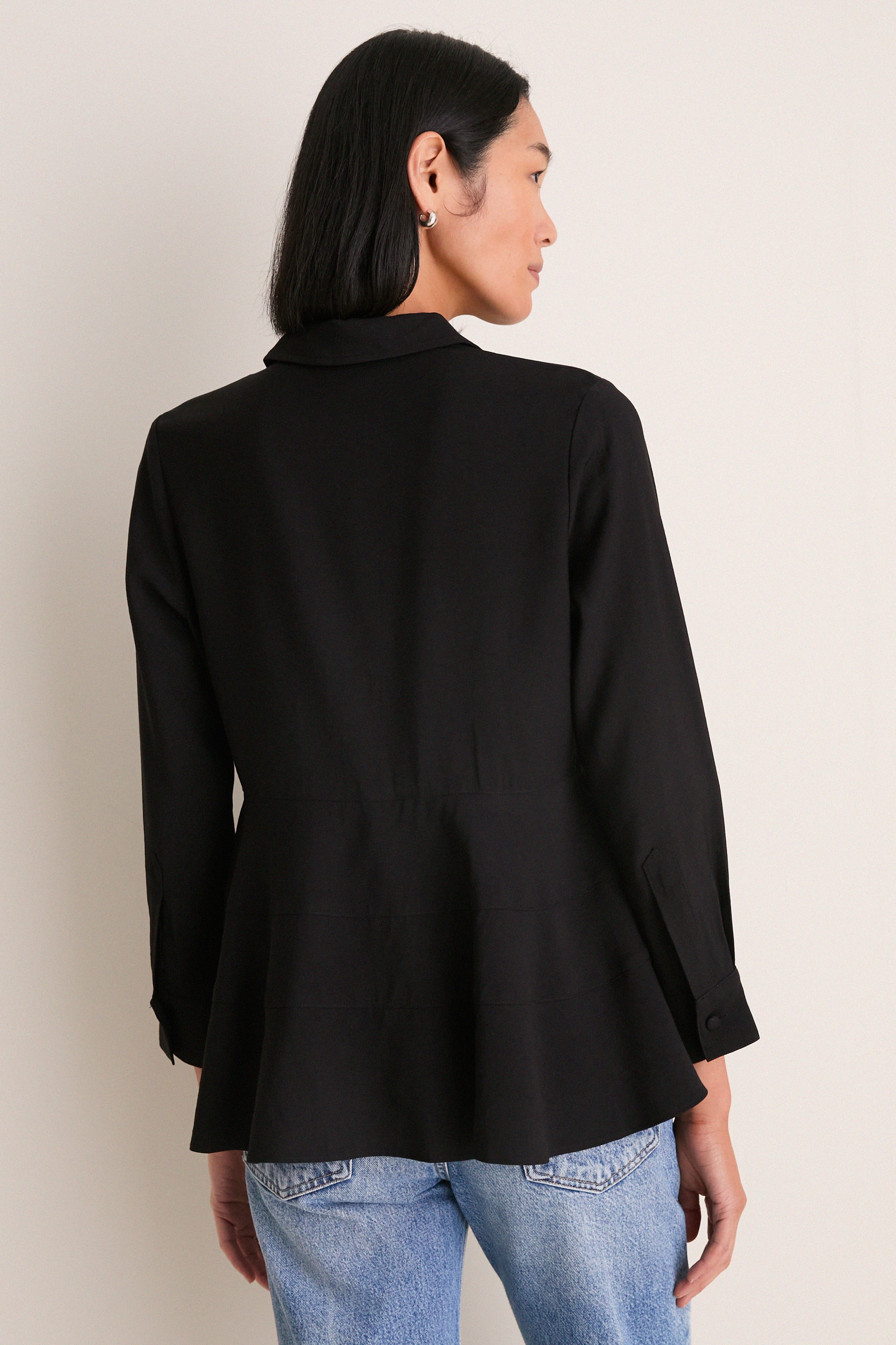 Black Ashlen Blouse | Pomander Place