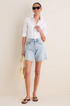 White Long Sleeve Essentials Shirt