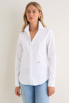 White Long Sleeve Essentials Shirt