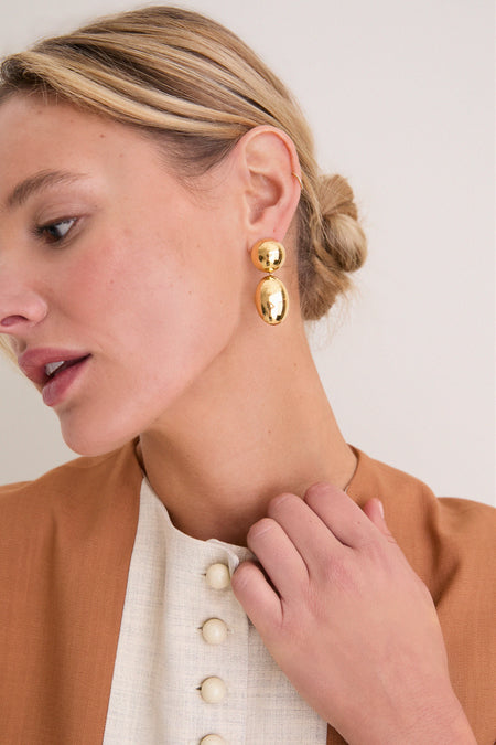 Gold Klara Earrings