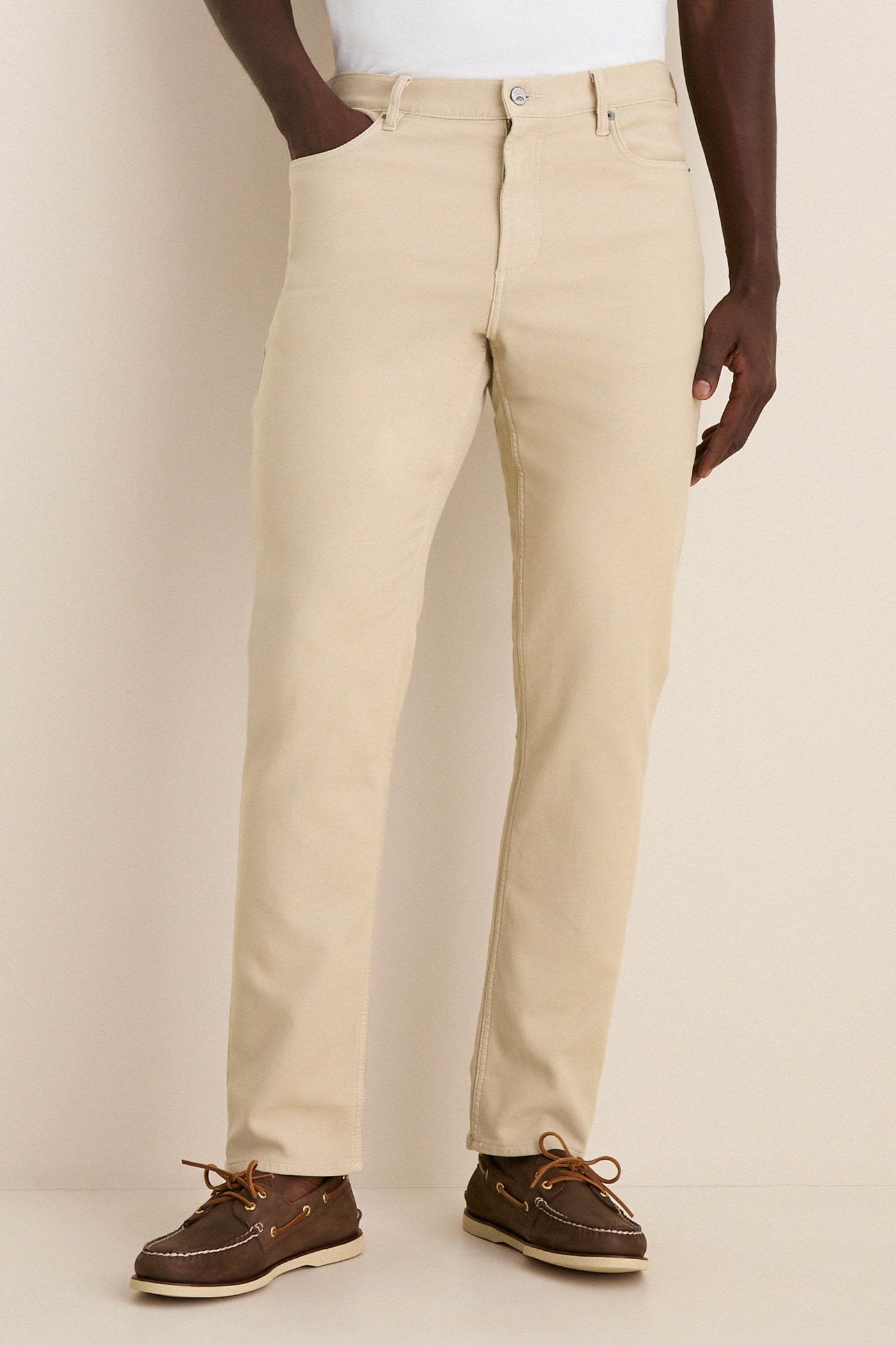 Stone Stretch Terry 5 Pocket
