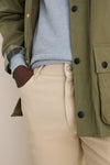 Stone Stretch Terry 5 Pocket