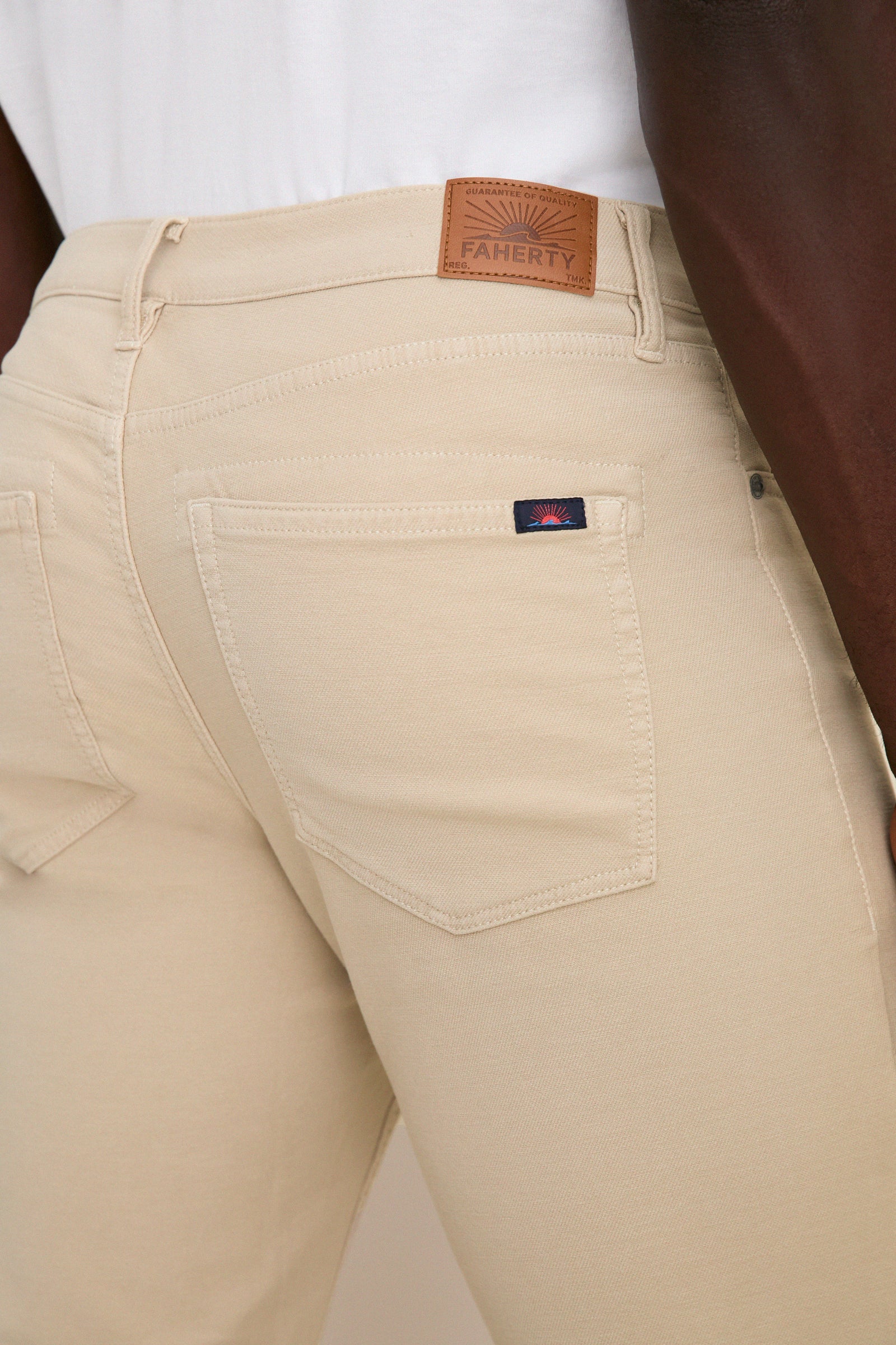 Stone Stretch Terry 5 Pocket