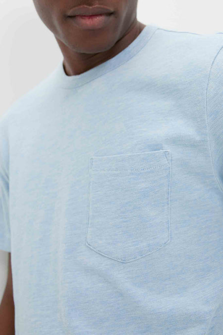 Indigo Beach Feeder Indigo Pocket Tee