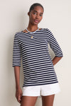 Navy-Neige Phare Tunic
