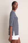 Navy-Neige Phare Tunic