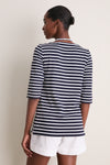 Navy-Neige Phare Tunic