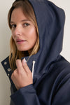 Navy Mosebacke Raincoat