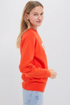 Blood Orange Oui Sweatshirt