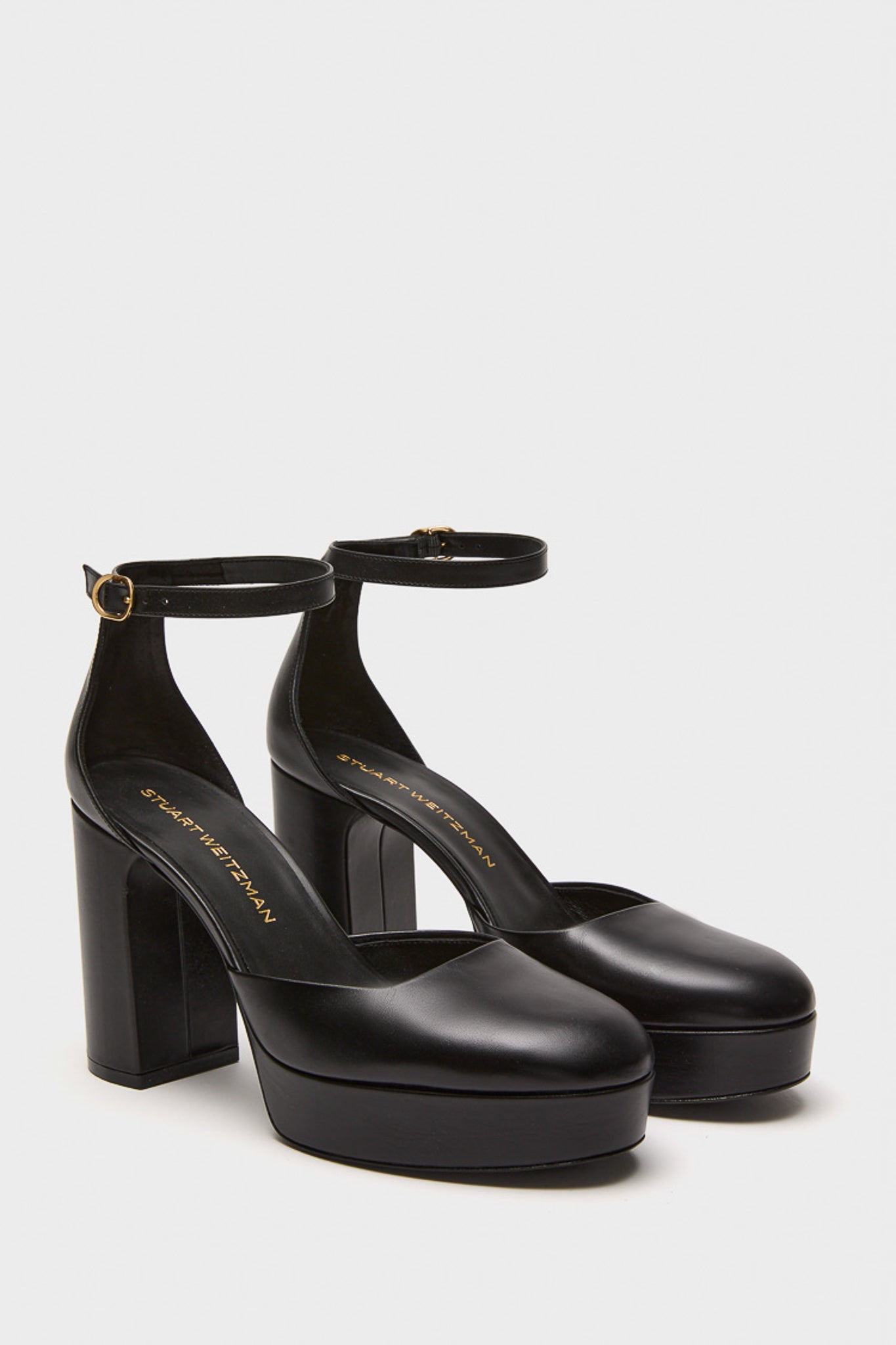 Black Dayna Platform Pumps