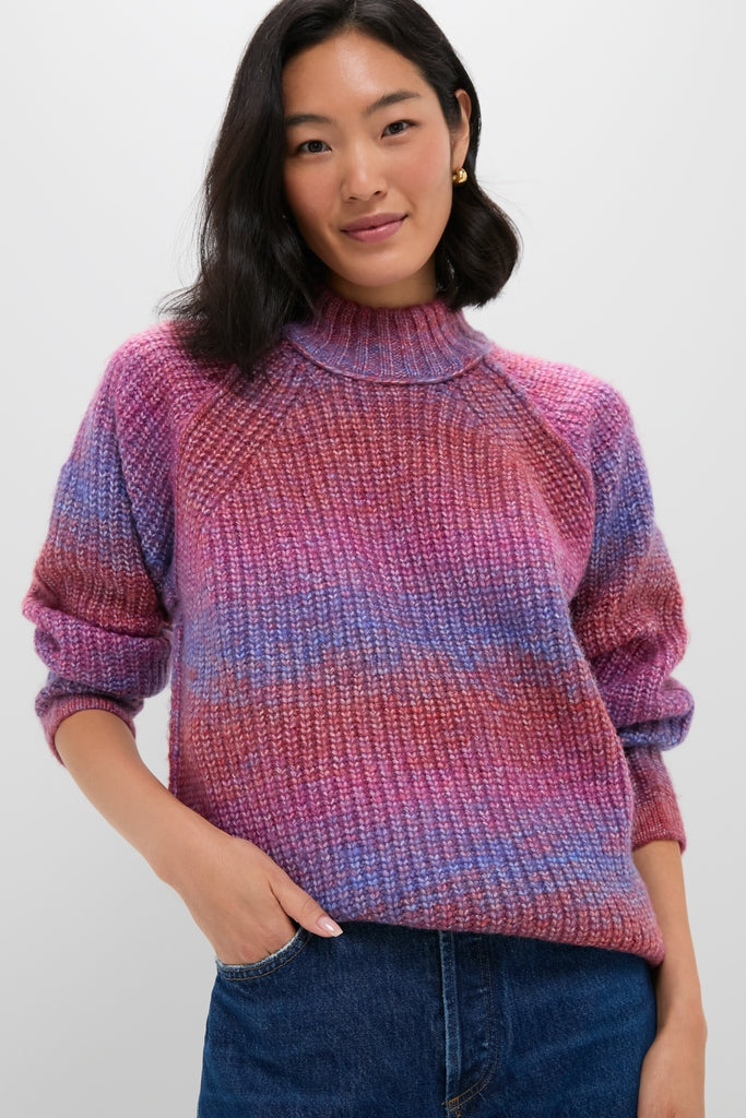 Purple Ombre Luca Sweater