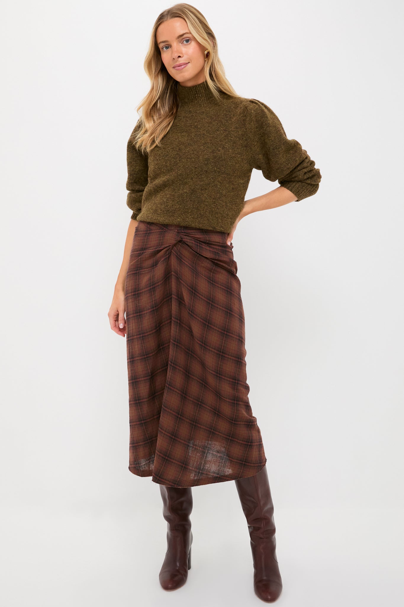 Dark Bronze Nicole Skirt