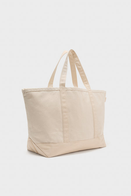 Natural Large Canvas Tote