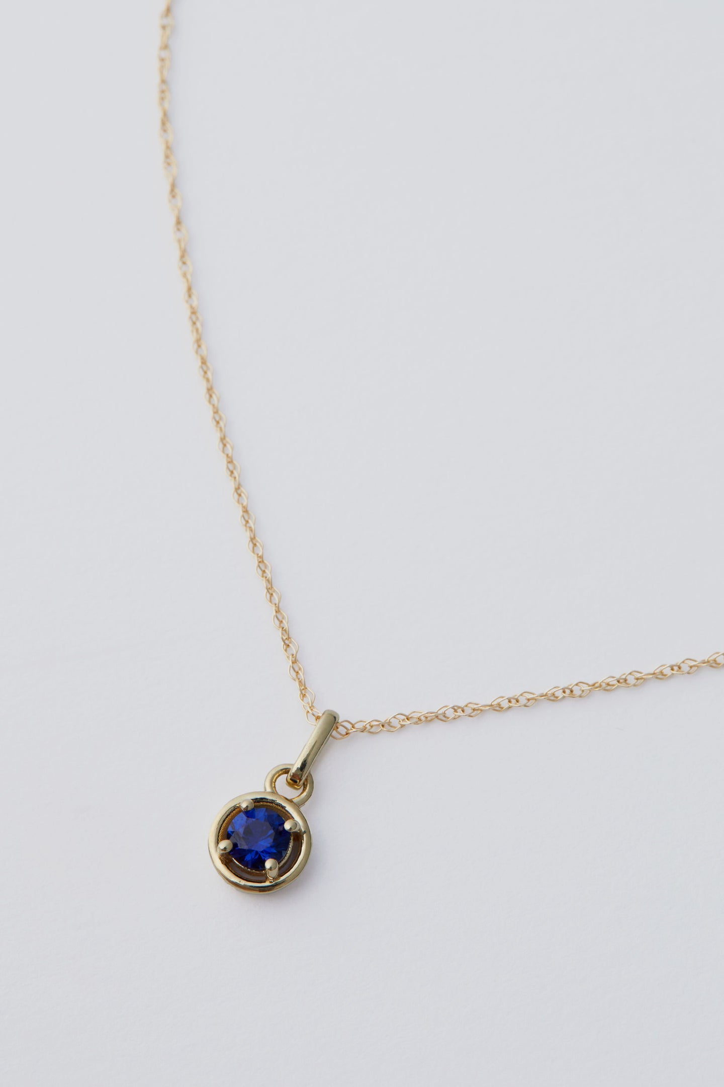 Sapphire Charm