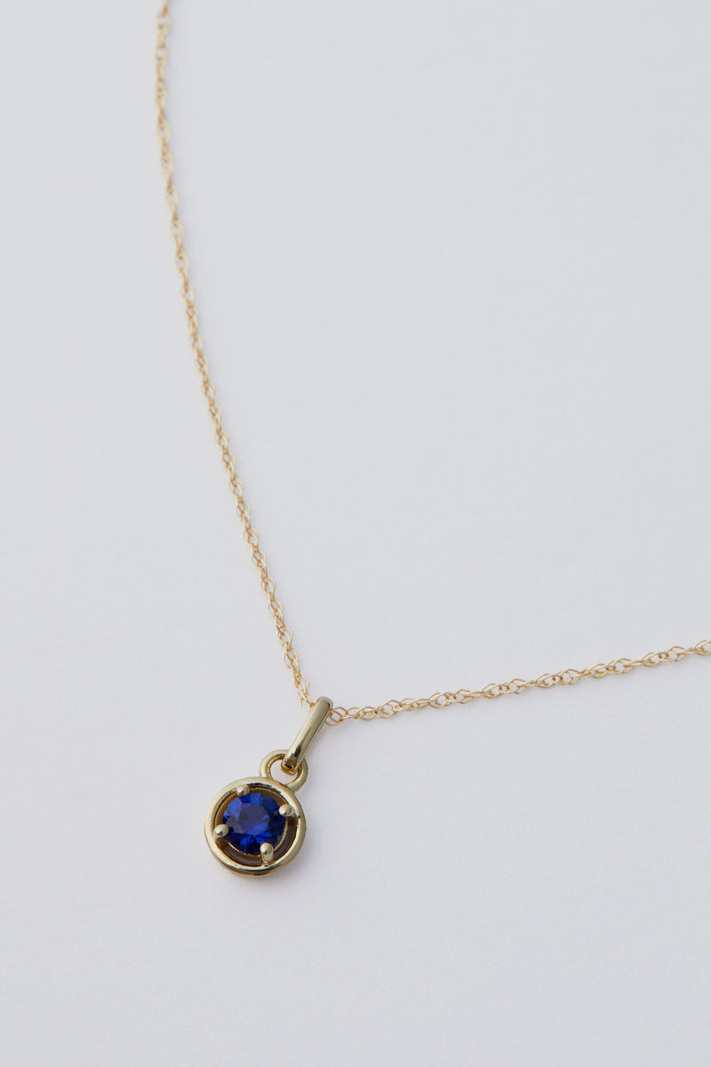 Sapphire Charm